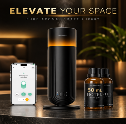 Airversa U1 Waterless Aroma Diffuser Kit – Smart Scent Machine with App Control