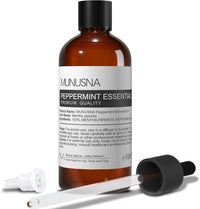 Peppermint Essential Oil - 100ML (3.38 Fl Oz) | Pure and Natural for Hair Care, Aromatherapy, Skin Massage, Home Fragrance, and DIY Projects