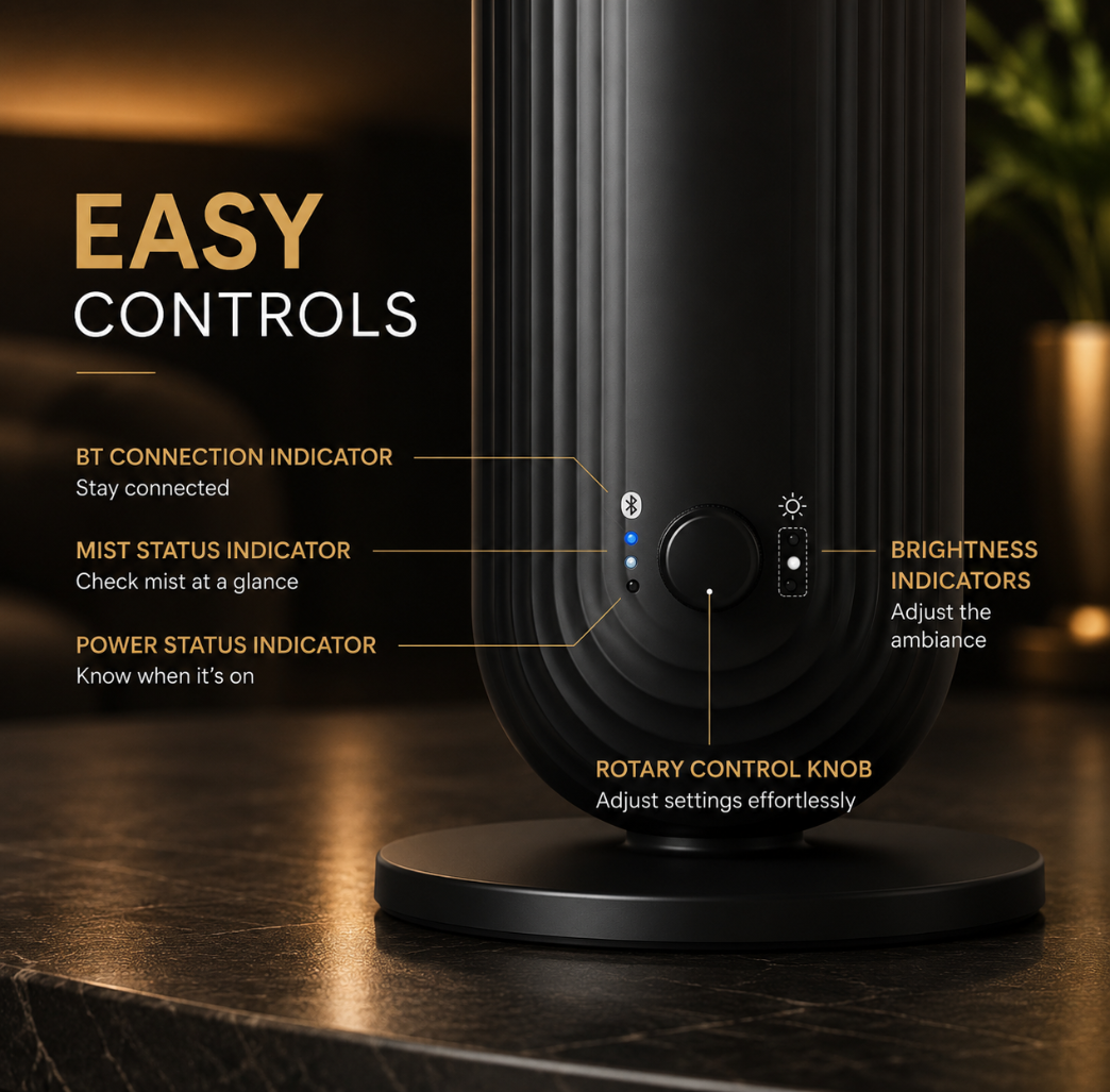 Airversa U1 Waterless Aroma Diffuser Kit – Smart Scent Machine with App Control