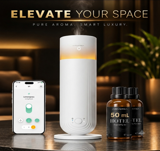 Airversa U1 Waterless Aroma Diffuser Kit – Smart Scent Machine with App Control