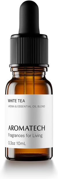 White Tea Aroma Essential Oil Blend: Luxury Hotel Inspired Aromatherapy with White Tea, Orange & Palo Santo for Ultrasonic Diffusers & Nebulizers (10 Ml)