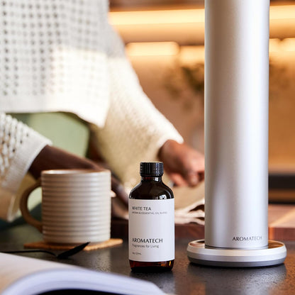 White Tea Aroma Essential Oil Blend: Luxury Hotel Inspired Aromatherapy with White Tea, Orange & Palo Santo for Ultrasonic Diffusers & Nebulizers (10 Ml)